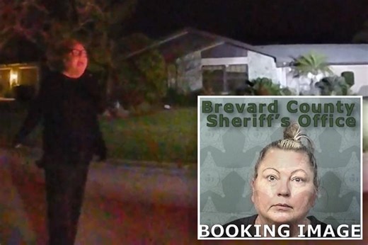 ‘Deplorable’ Florida third-grade teacher yanked from classroom after clashing with cops while attending wild bash where 200 students were underage drinking