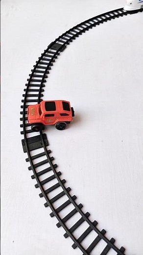 508, Express Locomotive hit the red jeep, #shorts