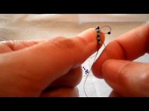 Técnica Peyote par - Bisutería con delicas o mostacillas