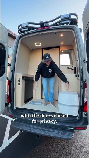 Unique Campervan Bathroom Layout