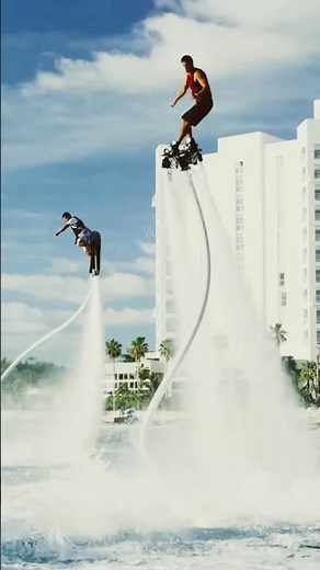 🔥 Epic Flyboard Adventure – Soaring Above the Waves Like a Superhero 🌊🚀