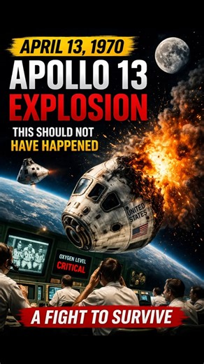 April 13 - This Shouldn’t Have Happened… 🚀 #onthisday #history