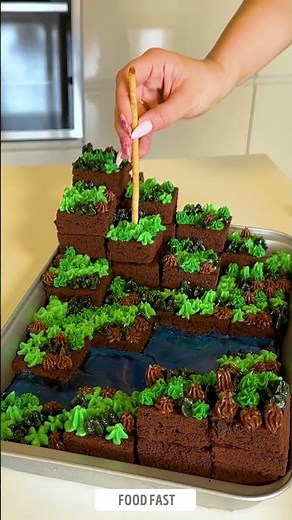 Minecraft Cake Tutorial