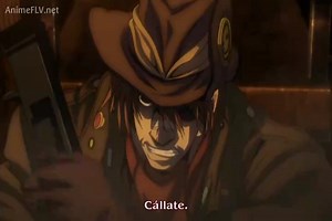 Aquí tenéis el capitulo 7 en versión original con subtitulos. Por supuesto si no lo dije antes, aun aunque suene mal lo digo ahora. Vaya huevos los tuyos Berdanotte. Otro ya hubiera ordenado la retirada y salido conriendo, pero él no. Él se queda eso es valor y es lealtad. La primera vez que vi este episodio en el momento de su muerte se me caían las lágrimas sin remedio, ahora ya no me pasa. Por lo menos su muerte no es en bano. Y claro, como veís Hellsing Ultimate tiene enemigos despreciables 