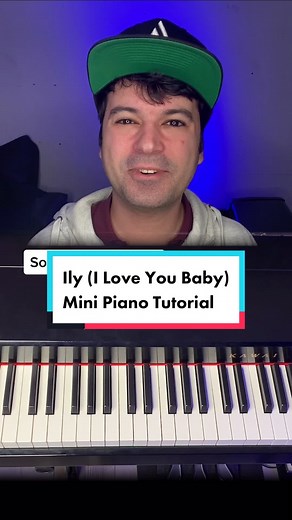 Easy Piano Tutorial for ILY (I Love You Baby)