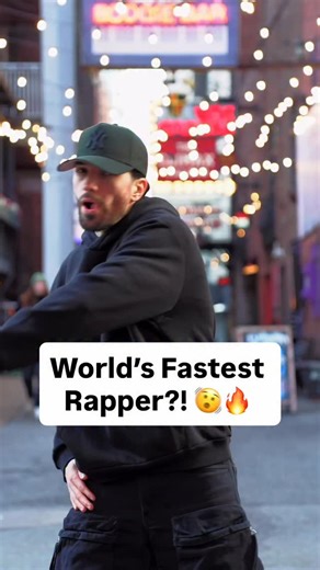 World’s Fastest Rapper?! 😳⚡️ [song: God Damn - GAWNE, Merkules & Vin Jay] #fastrap #music #hiphop #rapper #worldrecord | GAWNE