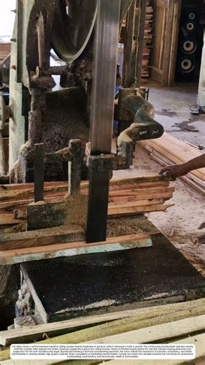Woodworking Process: How a Band Saw Transforms Rough Boards into Finished Lumber