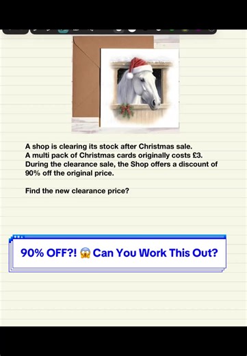 Can you try this easy percentage question? #math #clearence #foundationmath #fyp #STEM