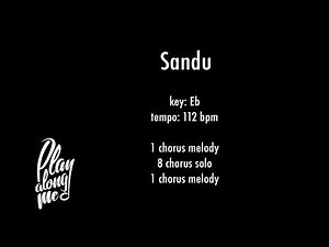 MED. SLOW MAJOR BLUES (Eb) 112 bpm - backing track