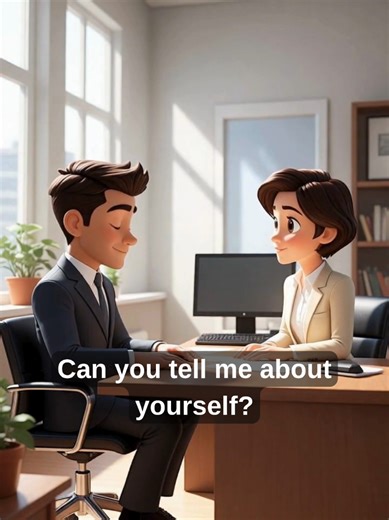WHY SHOULD WE HIRE YOU? 😳 Easy English Conversation #shorts #easyenglish #learnenglish #englishconversation #aigenerated