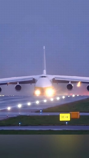 11K views · 255 reactions | Antonov AN-124 Giant Touchdown . . #Antonov124 #AN124 #Antonov #CargoPlane #Heavy #Landing #AviationLovers #AvGeek #PlaneSpotting #GiantAircraft #AirportArrival | welcome to canada | Facebook