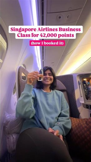 Singapore Airlines Business Class Hack ✨