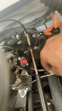 Testing optical ignition sensor in Mercruiser thunderbolt V ignition system.