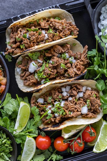 Shaved Beef Tacos