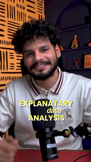 The Sheryians AI School on Instagram: "Why EDA is mandatory in Data Science EDA does not mean making charts for fun. Exploratory Data Analysis is the step where you actually understand your data before using it. EDA helps you: • Check how much data you have • Identify missing values and duplicates • Detect outliers and anomalies • Understand distributions and patterns • Find relationships between variables • Spot data leakage early Skipping EDA means: Wrong assumptions Wrong features Wrong model