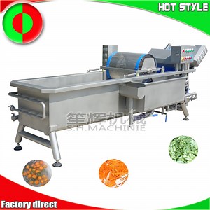 [Hot Item] Commercial Lettuce Cabbage Salad Vegetable Washing Machine Food Processing Equipment Ozone Cleaning Machine Cleaner