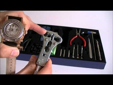 Gisoni horlogegereedschapset instructiefilm