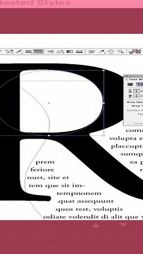 How to Quickly apply and Format Drop Cap Latter in Adobe InDesign | Lee Graphics - #indesign #shorts