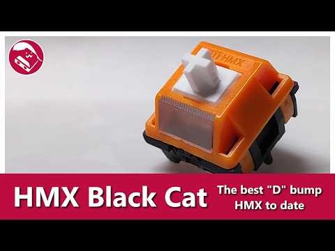 Designed by *checks notes* ... Black Cat Studio | HMX Black Cat tactile switch sound test review