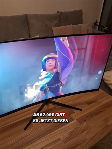 Gaming Monitor mit curved 1800R Display für ein moderneres Setup. Mit bis zu 180 Hz Bildrate und nur 1 ms Reaktionszeit eignet er sich perfekt für Gaming. Verschiedene Größen bis zu 34 Zoll bieten viel Bildschirmfläche. Durch die VESA-Halterung kannst du dein Setup flexibel erweitern. #tiktokmademebuyit #gaming #pc #gamingsetup #monitor