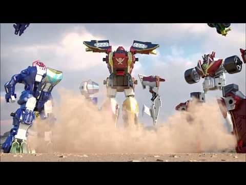 Power Rangers Super Megaforce - Deluxe Megazords
