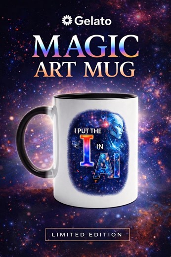 AI Art Mug – Heat Reveal, Tech Lover Gift - Etsy