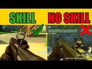 TOP 10 WEAPONS in Call of Duty that REALLY TAKE SKILL TO USE!