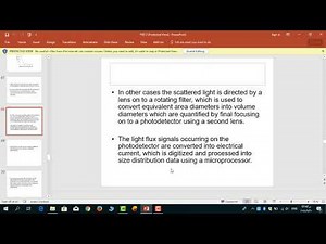 Industrial Pharmacy - Particle Size Analysis Methods 02