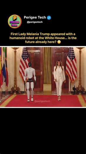 First Humanoid Robot at the White House 😳🤖 #shorts #ai #robotics #technology #futuretech #innovation