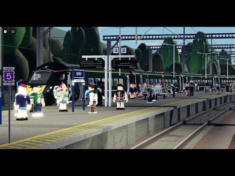 [Roblox Gameplay Ep1129] Roblox British Railway (Cuffley to Victoria Docks) On Class 800/0
