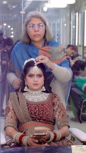 RUBY MAKEOVERS | Beautiful Bridal Fully Satisfied . . Mua By @ruby_makeover . . #makeup #makeupartist #ruby_makeover #bridalmakeup #trending #makeupaddict... | Instagram