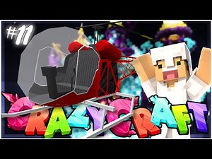 MY WOLF IS STEALING A HELICOPTER! | EP 11 | Crazy Craft 3.0 (Minecraft Youtuber Server)
