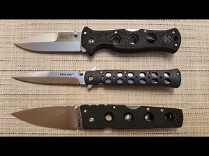 Cold Steel TI LITE 4, HOLD OUT II, ​​COUNTER POINT I. Review and Comparison. Part II