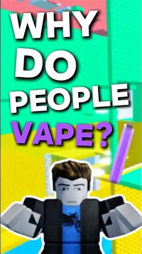 Why do people Vape fr tho? #roblox #robloxrant #rblx #relatable
