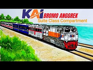 KERETA API (KA) ARGO BROMO ANGGREK COMPARTMENT SUITES, MENGGAMBAR KERETA API INDONESIA