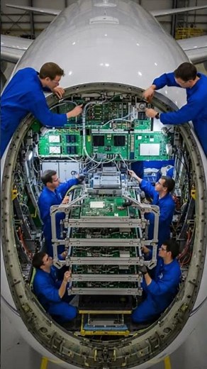 Inside the heart of the flight computer #avionics #aerospace #engineering #shorts #mustwatch