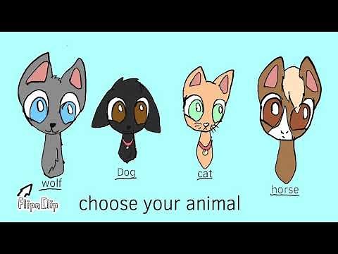 Animal Character creator{FlipaClip animation}