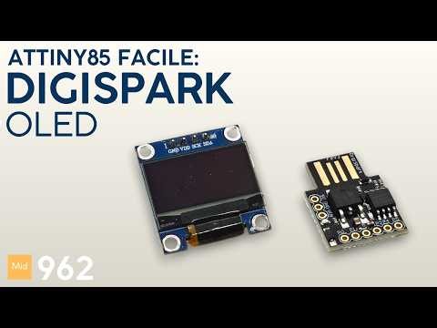 Display OLED con Attiny85 - Digispark