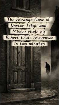Dr. Jekyll & Mr. Hyde Explained in 2 Minutes | Classic Literature #Shorts