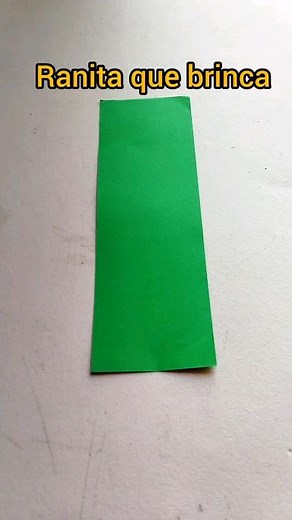 cómo hacer una rana de origami que brinca