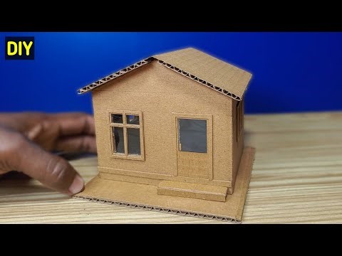 Cardboard House - Adding Realistic Windows and the Door [V-77]