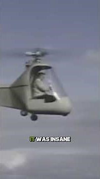 The Tiny Helicopter with a JET ENGINE on Each Blade!🐝🚁#HillerHornet #YH32 #RamjetHelicopter