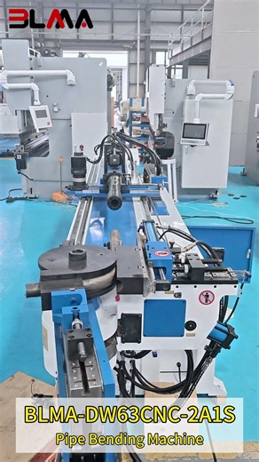 DW63CNC-2A1S CNC Tube Bender | High-Speed Precision Tube Bending Machine Demo