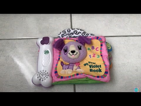 Storytelling Leap Frog My First Violet Book read out lout book