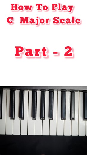 How To Play Keyboard #pianotutorial #piano #scales #casio #pianolessons #trendingshorts #viralmusic