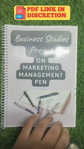 Business Studies project class 12th | Marketing Management Project file | class 12th project file