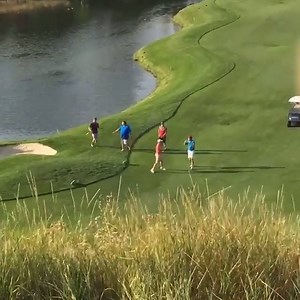 GOLF COURSE FIGHT!!! Here's why you shouldn't hit into the group in front of you. (via @jabrams77 on IG) | Golf News Net