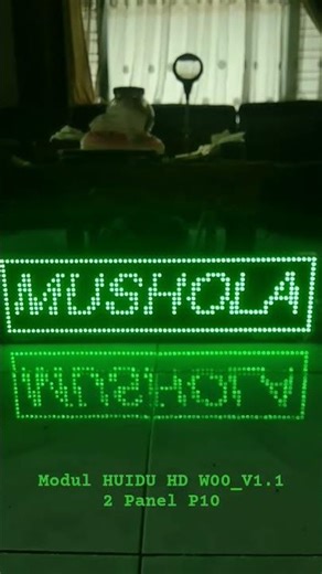 Modul HUIDU HD W00_V1.1 2 Panel P10