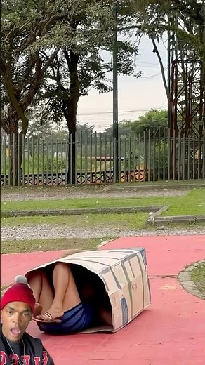 What’s Inside the Mystery Box?! 😂 She Freaked Out When It Moved!” #humor #prank