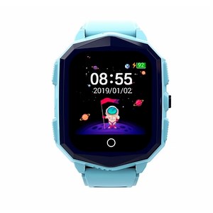 Ceas Smartwatch Pentru Copii Wonlex KT20S cu Localizare GPS, Functie Telefon, Buton SOS, Pedometru, Camera, Notificari, Albastru - eMAG.ro